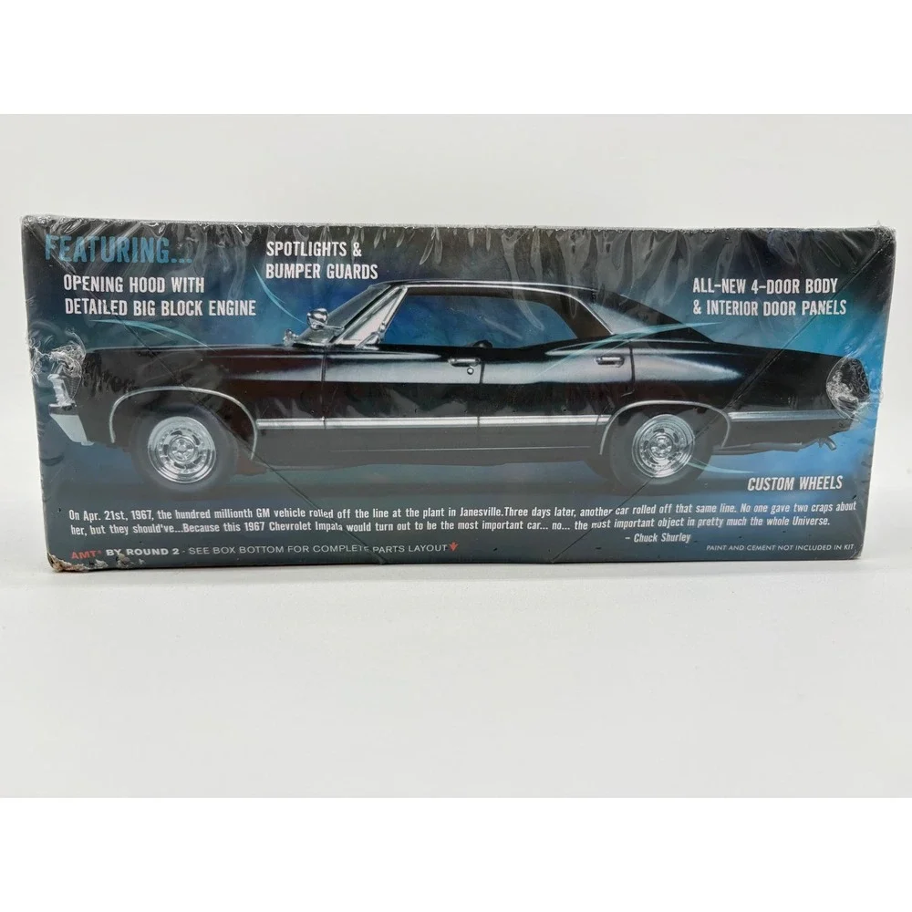 AMT Supernatural 1967 Chevy Impala Sport Sedan 1/25 Model Kit AMT1124/12 NEW
